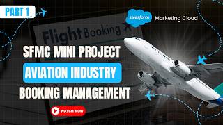 Salesforce Marketing Cloud Mini Project | SFMC Aviation Booking Management (Part 1 – Data Modeling)