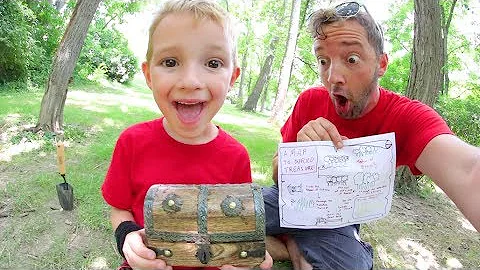 FATHER SON ADVENTURE TIME! / Buried Treasure!
