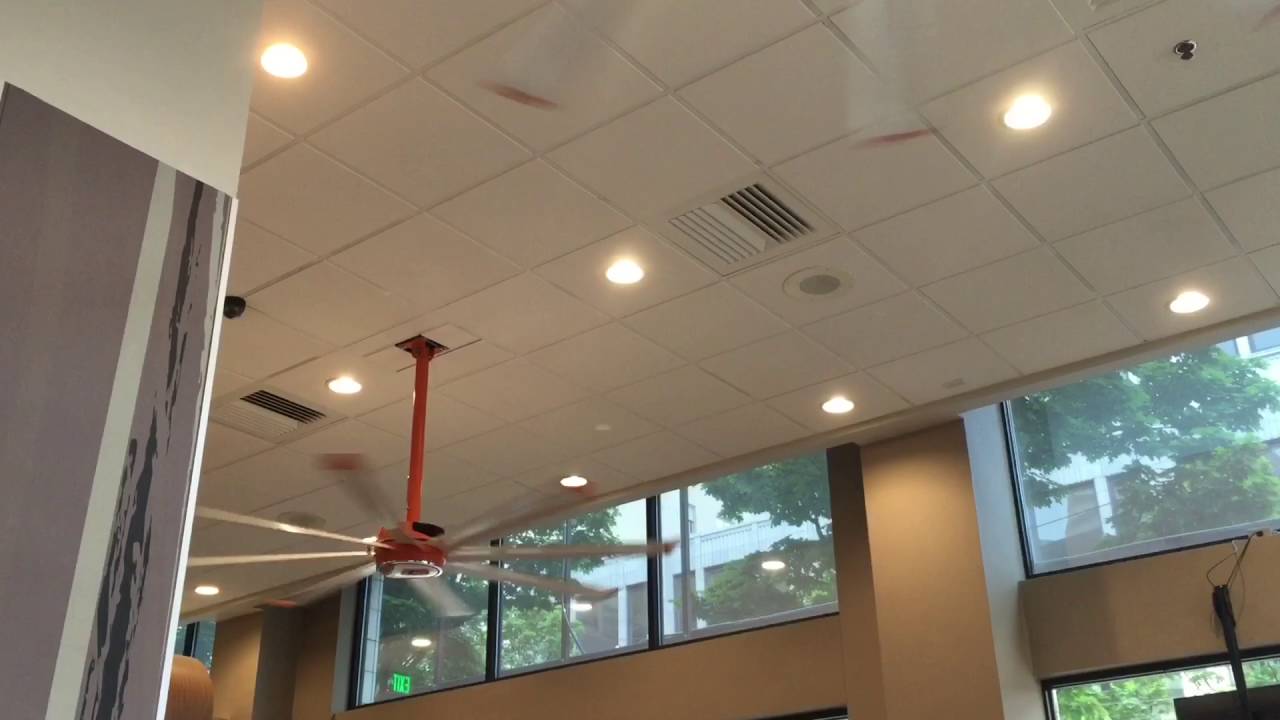 Custom McDonalds Big Ass Ceiling Fans - YouTube