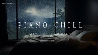 Soothing Piano ASMR: Relaxation and Deep Sleep with Rainy Ambiance 🌧️🎹💤 Wake Up Recharged and Serene