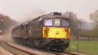 Class 33's on The Welsh Marches