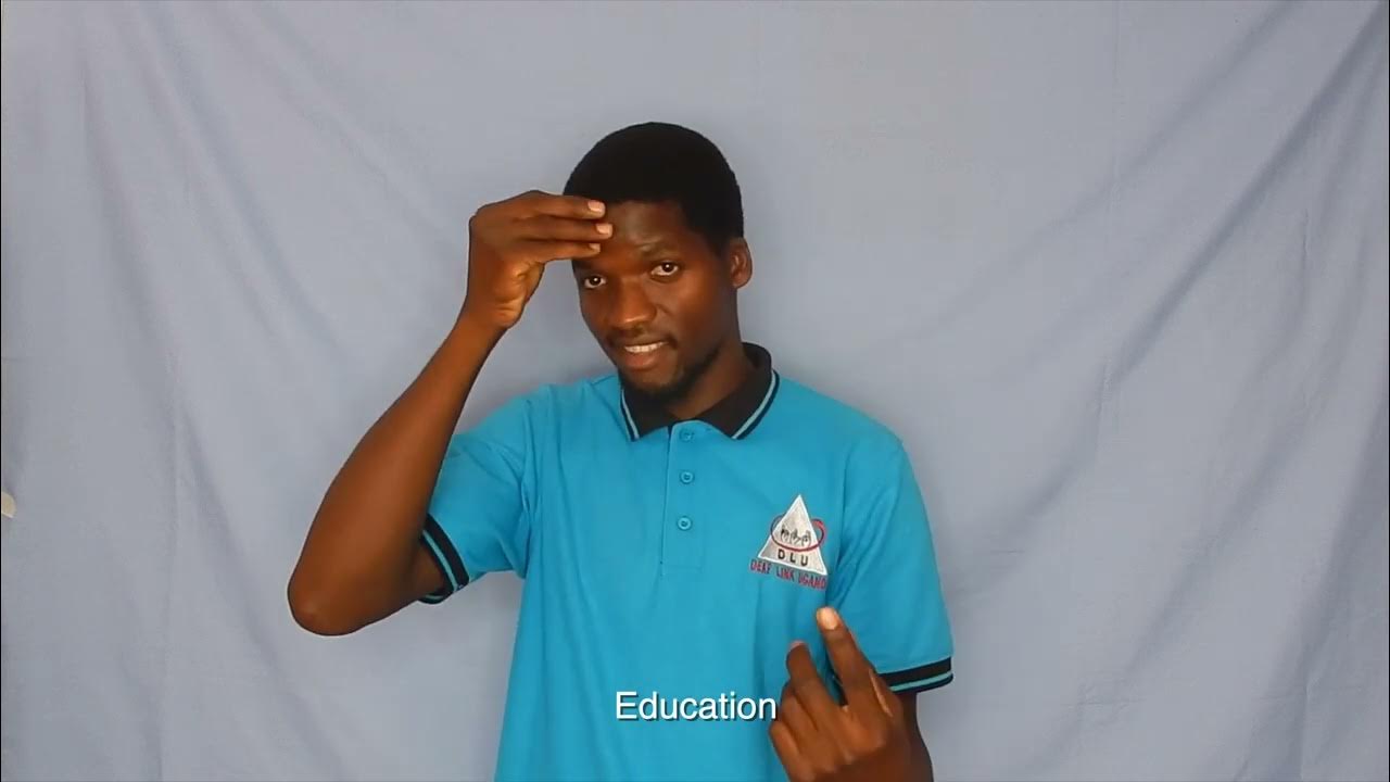 Uganda Sign Language Online. Introduction to Deaf Link Uganda YouTube