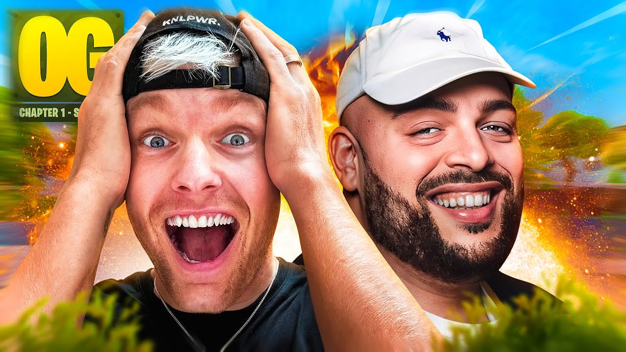 QUCEE EN ENZO SPELEN OG FORTNITE (zoals vroeger)