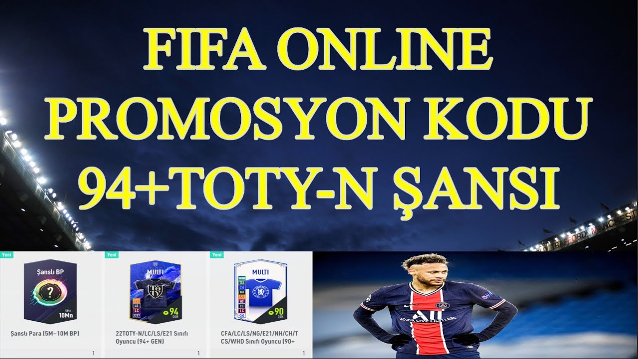 PROMOSYON KODU / TÜKENMEDEN ALIN !! / FIFA ONLINE 4