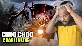 CHOO CHOO CHARLES LIVE | Spider Train Horror Gameplay | choo choocharles live gameplay