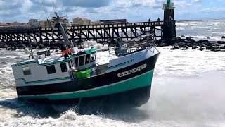 📛 ATTENTION ‼️OCÉAN MOUVEMENTÉ‼️ À CAPBRETON GROSSE HOULE AVEC UN NOUVEAU FILEYEUR. 🌊😱