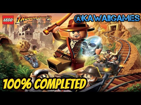 LEGO: Indiana Jones 2: The Adventure Continues 100% ALL MINIKITS, BRICKS, ITEMS, NO COMMENTARY