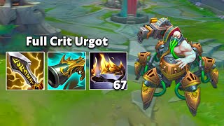 Full Crit Hubris Urgot One Shot Build