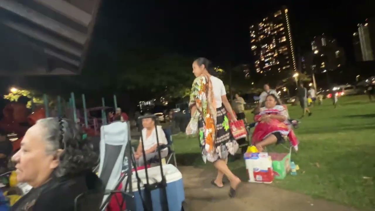 Мемориальный и благотворительный вечер Туленсы Меландер в парке Алавай.