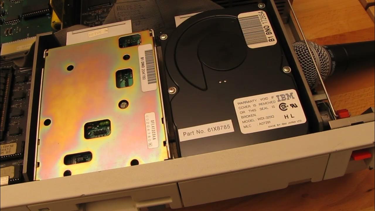 20MB Hard Drive from 1987 IBM WDI325Q (IBM PS/2 Model 30) Hard