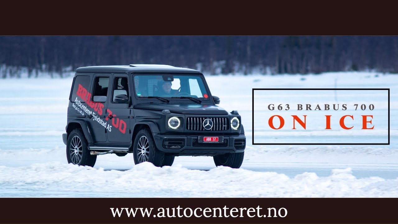G63 BRABUS 700 ON ICE