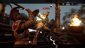 For Honor - Gladiator new execution (Skilled performer)