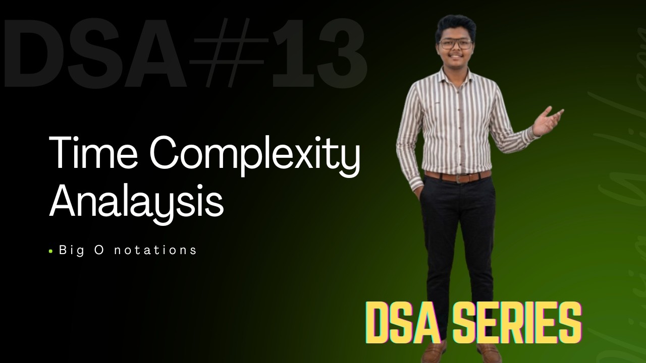 Time Complexity Analysis Explained | #DSA & Problem Solving Series #13 | AmCoder