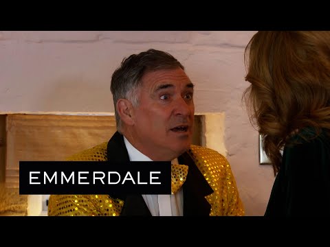 Emmerdale - Bob Tells Bernice Tim The Harpist Is Dead