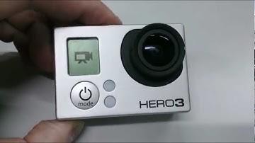 GoPro Hero3 freezes at startup, default in Video mode