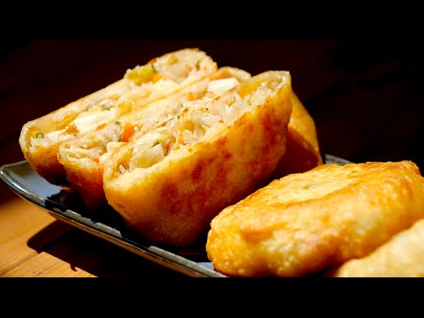 [高麗菜餡餅 Pan Fried Cabbage Pie] 街頭美食在家輕鬆做！一口咬下滿滿餡料，可解饞、可飽腹，美味滿點！ – Home Cooked Delights
