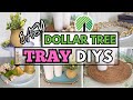 Highend dollar tree tray diys  simple  stylish diy projects