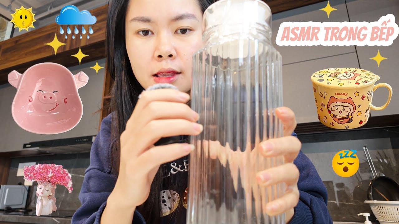 ASMR Thư Giãn Biến Hình Cùng Các Vật Dụng Trong Bếp l ASMR With My Kitchen Space #asmr