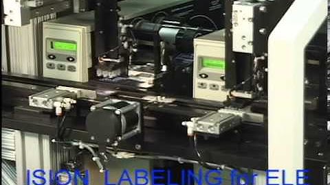 Inline Printer Applicator top and bottom Labeler with board flipper NortekAutomation