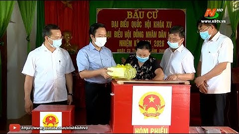 Kiểm tra công tác chuẩn bị bầu cử tại Huyện Yên Khánh