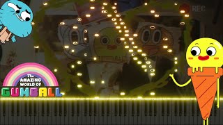 Sarah's Stalker Song - The Amazing World of Gumball | Revision by ShazzAHA (Synthesia)