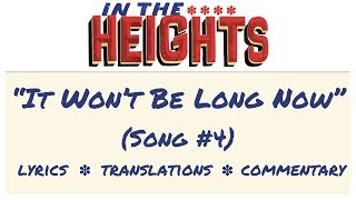 “It Won’t Be Long Now” - Lyrics, Translations, & Dumb Commentary