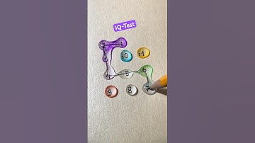 Vẽ một đường nối từ giọt nước số 1 đến 11 #iqtest #quiz #games #maths #shorts