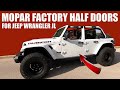 JEEP JL FACTORY HALF DOORS **Full Walk Around W/ Kim