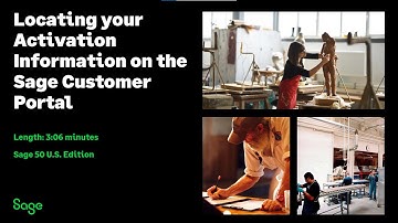 Sage 50 US - Locating your Serial Number on the Sage Customer Portal