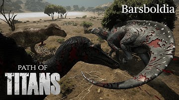 Path of Titans Barsboldia Compilation P2 (Official Servers)