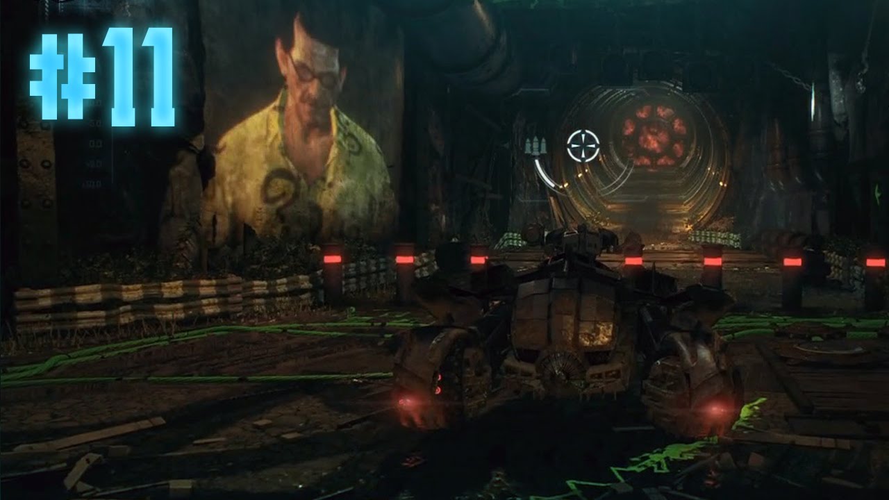 Batman Arkham Knight Walkthrough Part 11 - RIDDLER'S RACE (PS4) - YouTube