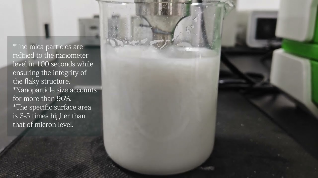 Advanatages of ultrasonic homogenizer mixer for nano paticle materials