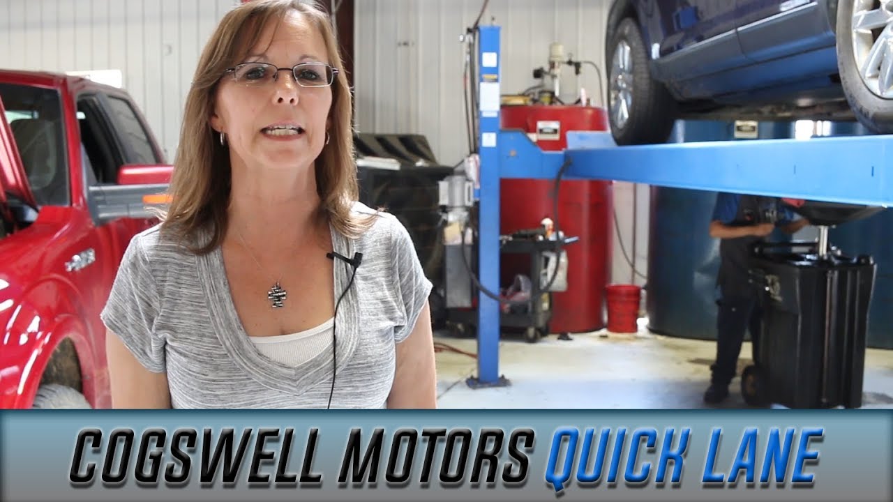 Cogswell Motors' Quick Lane Open 7AM6PM Weekdays! (812AM Saturday) YouTube