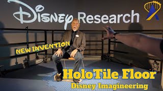 Disney Imagineer Lanny Smoot Demonstrates the HoloTile Floor