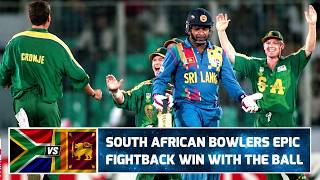 South African Bowlers Epic Fightback Win With The Ball