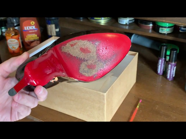 Christian Louboutin Red Sole Paint for Bottom Soles Custom Blended Pre 2007  Shoes 