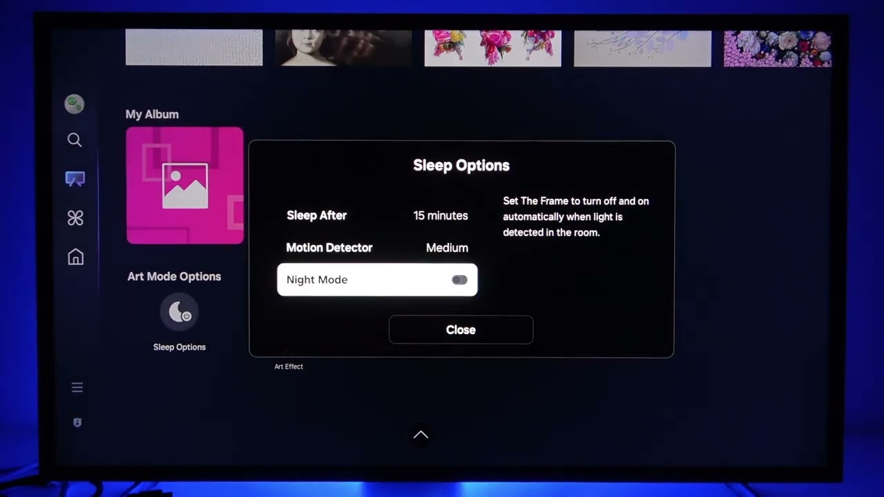 SAMSUNG The Frame – Cara Mematikan Art Mode Otomatis
