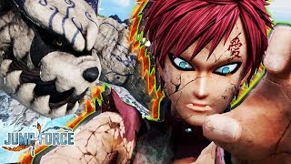 Jump Force 超リアルな砂で圧倒的制圧 我愛羅 を使って初オンライン対戦 ジャンプフォース Youtube