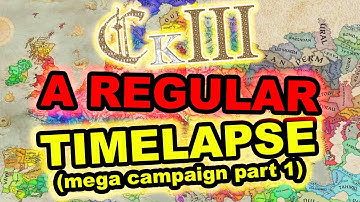 A Regular CK3 Timelapse. (Mega Campaign Part 1) | Crusader Kings 3 AI Only Timelapse