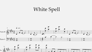 【ヘブバン】White Spell　ピアノアレンジ【楽譜付き】