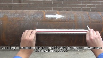 JYSonic Ultrasonic Flowmeter Installation Video