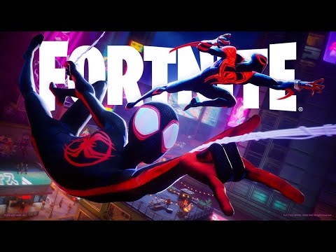 Web Slingers Miles Morales and Spider-Man 2099 Swing into Fortnite