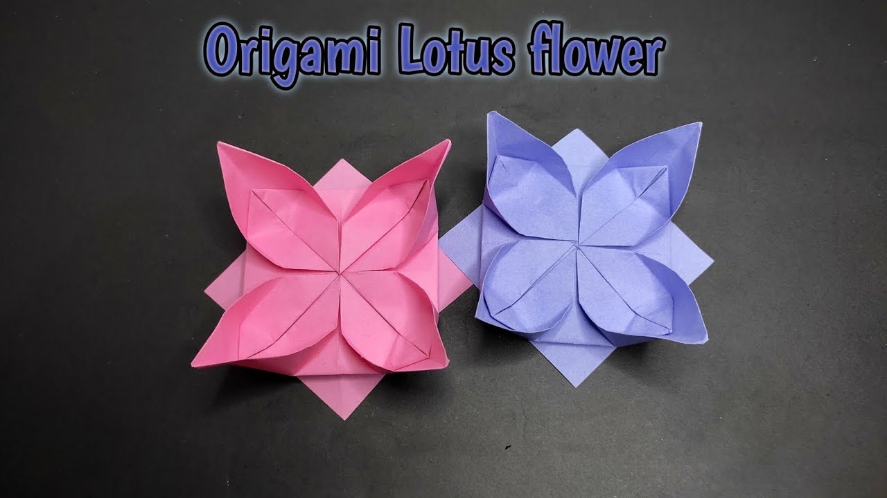 DIY Origami Flower🌺: Easy Step-by-Step Guide for beginners 