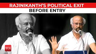 Rajinikanth reveals: Why did the actor not join politics