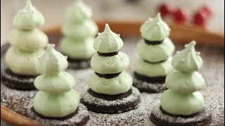 メレンゲアートの作り方 クリスマスツリーのレシピ Meringue Art｜HidaMari Cooking