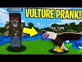 TROLLING AS A VULTURE IN MINECRAFT!