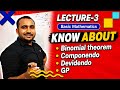 Basic Mathematics Used in Physics 03 | BT, CD | GP