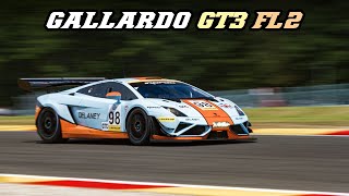 2013 Lamborghini Gallardo GT3 FL2 | V10 flybys, downshifts & backfire