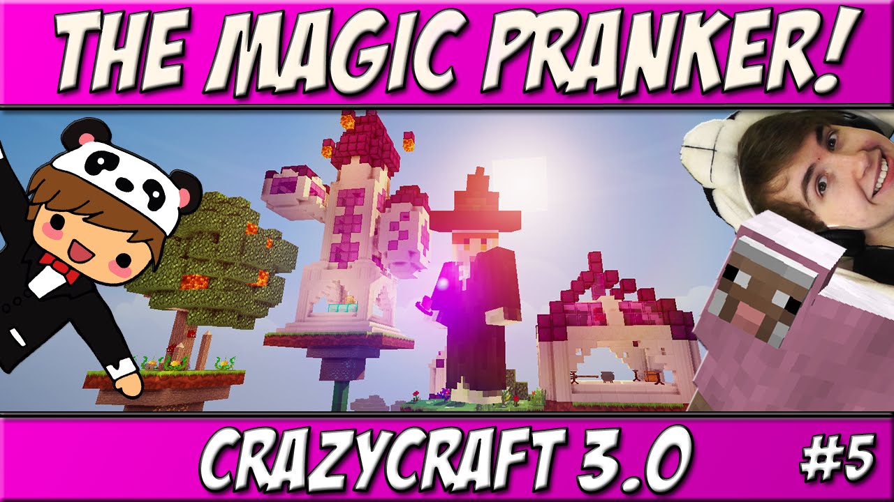 The Magic Pranker! | Ep. 5 | CrazyCraft 3.0 Roleplay