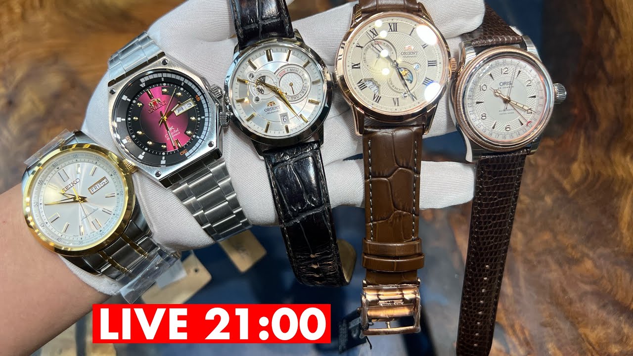 Trên tay một vài mẫu đồng hồ Đẹp Giá bình dân ngày 31/12/2025